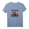 Pew Pew Madafakas Hasen Kaninchen Vintage lustiges Geschenk T-Shirt - Perfekt für Tierliebhaber, Humor und Retro Look