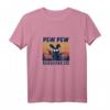 Pew Pew Madafakas Hasen Kaninchen Vintage lustiges Geschenk T-Shirt - Perfekt für Tierliebhaber, Humor und Retro Look