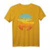 Bunny Retro Vintage 60er 70er Sonnenuntergang Kaninchen Säugetier T-Shirt für Tierliebhaber - Unisex Design für Männer, Frauen, Jungen & Mädchen