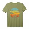 Bunny Retro Vintage 60er 70er Sonnenuntergang Kaninchen Säugetier T-Shirt für Tierliebhaber - Unisex Design für Männer, Frauen, Jungen & Mädchen