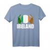 Irland Flagge Kaninchen Tier Silhouette T-Shirt - Perfekt für Irland-Liebhaber & irische Erben