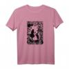 Alice im Wunderland T-Shirt mit Katze und Kaninchen – Ideal als Geschenk für Fans von Lewis Carroll und Wonderland-Abenteuern