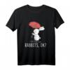 Kaninchen mit Gänseblümchen T-Shirt - Lustiges Tierliebhaber Shirt für Kaninchenfans, Natur- und Tierliebhaber, perfekt als Geschenk für Familien und Freunde