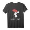 Kaninchen mit Gänseblümchen T-Shirt - Lustiges Tierliebhaber Shirt für Kaninchenfans, Natur- und Tierliebhaber, perfekt als Geschenk für Familien und Freunde
