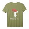 Kaninchen mit Gänseblümchen T-Shirt - Lustiges Tierliebhaber Shirt für Kaninchenfans, Natur- und Tierliebhaber, perfekt als Geschenk für Familien und Freunde