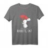 Kaninchen mit Gänseblümchen T-Shirt - Lustiges Tierliebhaber Shirt für Kaninchenfans, Natur- und Tierliebhaber, perfekt als Geschenk für Familien und Freunde