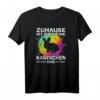 Hasen | Zuhause ist wo meine Kaninchen sind T-Shirt – Für leidenschaftliche Kaninchenliebhaber und Hasenzüchter
