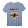Hasi Pulli Kaninchen Pulli Hasimausi mit Herz - Süßes Retro Vintage Hasenoutfit für Damen, Herren & Kinder als Geschenk zu Ostern, Weihnachten & Geburtstagen