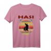 Hasi Pulli Kaninchen Pulli Hasimausi mit Herz - Süßes Retro Vintage Hasenoutfit für Damen, Herren & Kinder als Geschenk zu Ostern, Weihnachten & Geburtstagen