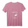Damen Mein Herz Hoppelt - Süßes Hase Herzschlag Kaninchen T-Shirt mit V-Ausschnitt, perfekt für Tierliebhaber, Kaninchenzüchter & Ostern