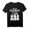 Hase Häschen Hasi Hasen bester Hasenpapa seit 2018 Kaninchen T-Shirt – Perfekt für Kaninchenliebhaber, Stallarbeiten & Tierfreunde
