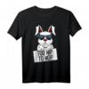 Too Hip To Hop Osterhase T-Shirt mit Spruch – Lustiges Kostüm für Kinder & Erwachsene, Perfekt für Eierjagd & Ostern feiern