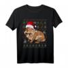 Ugly Christmas Löwenkopfkaninchen T-Shirt – Lustiges Weihnachtsoutfit für Kaninchenliebhaber, Züchter & Tierfreunde
