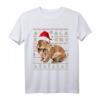 Ugly Christmas Löwenkopfkaninchen T-Shirt – Lustiges Weihnachtsoutfit für Kaninchenliebhaber, Züchter & Tierfreunde