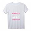 Damen Hasen Leg Dich Niemals Mit Einer Frau An Die Kaninchen T-Shirt mit V-Ausschnitt – Lustiges Tiermotiv für Tierliebhaberinnen
