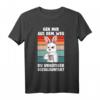 Geh mir aus dem Weg unnötiger Sozialkontakt Hasen Kaninchen T-Shirt – Lustiges Geschenk für Kollegen, Büro und Baustelle, perfekt für Kaffee-Liebhaber