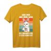 Geh mir aus dem Weg unnötiger Sozialkontakt Hasen Kaninchen T-Shirt – Lustiges Geschenk für Kollegen, Büro und Baustelle, perfekt für Kaffee-Liebhaber