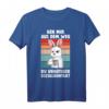 Geh mir aus dem Weg unnötiger Sozialkontakt Hasen Kaninchen T-Shirt – Lustiges Geschenk für Kollegen, Büro und Baustelle, perfekt für Kaffee-Liebhaber