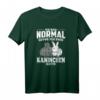 Zwei Kaninchen Ich War Normal Bevor Ich 2 Kaninchen T-Shirt - Lustiges Tierliebhaber Geschenk für Hasenfreunde
