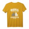 Zwei Kaninchen Ich War Normal Bevor Ich 2 Kaninchen T-Shirt - Lustiges Tierliebhaber Geschenk für Hasenfreunde