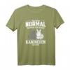 Zwei Kaninchen Ich War Normal Bevor Ich 2 Kaninchen T-Shirt - Lustiges Tierliebhaber Geschenk für Hasenfreunde