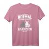 Zwei Kaninchen Ich War Normal Bevor Ich 2 Kaninchen T-Shirt - Lustiges Tierliebhaber Geschenk für Hasenfreunde