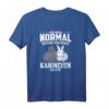 Zwei Kaninchen Ich War Normal Bevor Ich 2 Kaninchen T-Shirt - Lustiges Tierliebhaber Geschenk für Hasenfreunde