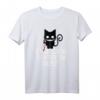 Verrücktes Katze T-Shirt - Lustiges Humorvolles Shirt mit Spruch für Katzenfans und Freunde