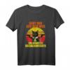HapFrog Pew Pew Katze T-Shirt mit Anti Social Spruch – Lustiges Vintage Retro Social Distancing Shirt für Einzelgänger und Spaßvögel