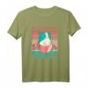 Damen I Hate Morning People And Mornings And People Katze Kaffee T-Shirt – Lustiges Morgenmuffel-Shirt für Katzenliebhaberinnen und Bürogeschädigte