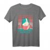 Damen I Hate Morning People And Mornings And People Katze Kaffee T-Shirt – Lustiges Morgenmuffel-Shirt für Katzenliebhaberinnen und Bürogeschädigte