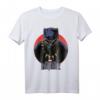 Marvel Black Panther Red Circle Portrait T-Shirt - Offiziell lizenzierte Marvel Bekleidung für Fans