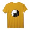 Lustiges Yin Yang Katzen Yoga T-Shirt – Perfektes Geschenk für Katzenliebhaber, Yoga-Fans und Katzenmamas zum Muttertag, Geburtstag oder Weihnachten