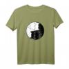 Lustiges Yin Yang Katzen Yoga T-Shirt – Perfektes Geschenk für Katzenliebhaber, Yoga-Fans und Katzenmamas zum Muttertag, Geburtstag oder Weihnachten