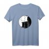 Lustiges Yin Yang Katzen Yoga T-Shirt – Perfektes Geschenk für Katzenliebhaber, Yoga-Fans und Katzenmamas zum Muttertag, Geburtstag oder Weihnachten