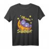 Katze schläft im Mond Schlafshirt – Witziges Schlafoutfit für Katzenliebhaber, Nachteulen und Morgenmuffel als Geschenk zu Weihnachten oder Geburtstag