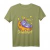 Katze schläft im Mond Schlafshirt – Witziges Schlafoutfit für Katzenliebhaber, Nachteulen und Morgenmuffel als Geschenk zu Weihnachten oder Geburtstag