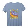 Katze schläft im Mond Schlafshirt – Witziges Schlafoutfit für Katzenliebhaber, Nachteulen und Morgenmuffel als Geschenk zu Weihnachten oder Geburtstag