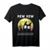 Retro Vintage Katze Pew Pew Madafakas Lustiges Katzen T-Shirt – Für Katzenliebhaber & Tierfans mit Humor