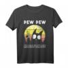 Retro Vintage Katze Pew Pew Madafakas Lustiges Katzen T-Shirt – Für Katzenliebhaber & Tierfans mit Humor
