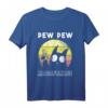 Retro Vintage Katze Pew Pew Madafakas Lustiges Katzen T-Shirt – Für Katzenliebhaber & Tierfans mit Humor
