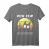 Retro Vintage Katze Pew Pew Madafakas Lustiges Katzen T-Shirt – Für Katzenliebhaber & Tierfans mit Humor