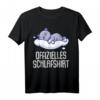 Offizielles Katzen Schlafshirt mit lustigem Spruch – Perfekt als Geschenk für Katzenliebhaber, Teenager und Fans