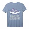 Offizielles Katzen Schlafshirt mit lustigem Spruch – Perfekt als Geschenk für Katzenliebhaber, Teenager und Fans