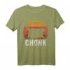 Lustiges Chonk Katze Meme T-Shirt - Retro-Vintage Stil für Katzenliebhaber, Männer, Frauen und Kinder