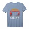 Lustiges Chonk Katze Meme T-Shirt - Retro-Vintage Stil für Katzenliebhaber, Männer, Frauen und Kinder