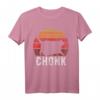 Lustiges Chonk Katze Meme T-Shirt - Retro-Vintage Stil für Katzenliebhaber, Männer, Frauen und Kinder