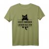 Echte Männer Lieben Katzen T-Shirt – Perfektes Geschenk für Katzenliebhaber, Kätzchen- und Katzen-Papa zum Geburtstag oder Weihnachten