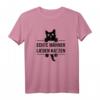 Echte Männer Lieben Katzen T-Shirt – Perfektes Geschenk für Katzenliebhaber, Kätzchen- und Katzen-Papa zum Geburtstag oder Weihnachten