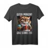 Kaffee Morgenmuffel Mitarbeiter Spruch Lustig Katze Geschenk T-Shirt - Ironischer Spruch für Arbeit, Teenager & Katzenliebhaber